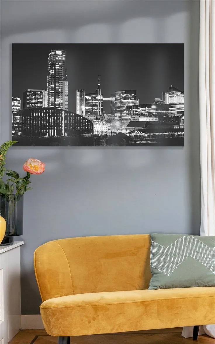 Skyline de Bruxelles la nuit